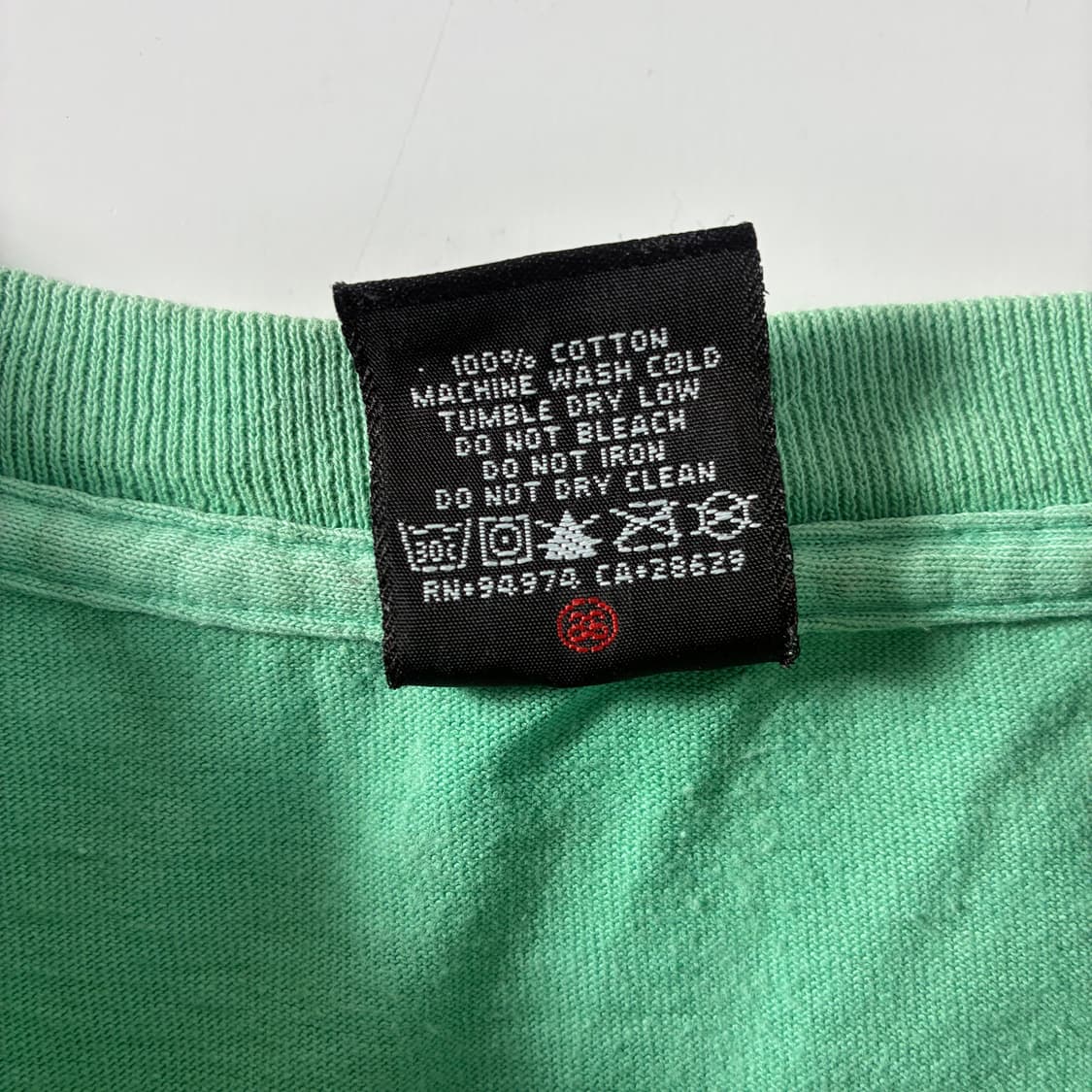 Stussy  스투시 00,s 월드트라이브 라이트그린 반팔티셔츠  상품이미지5
