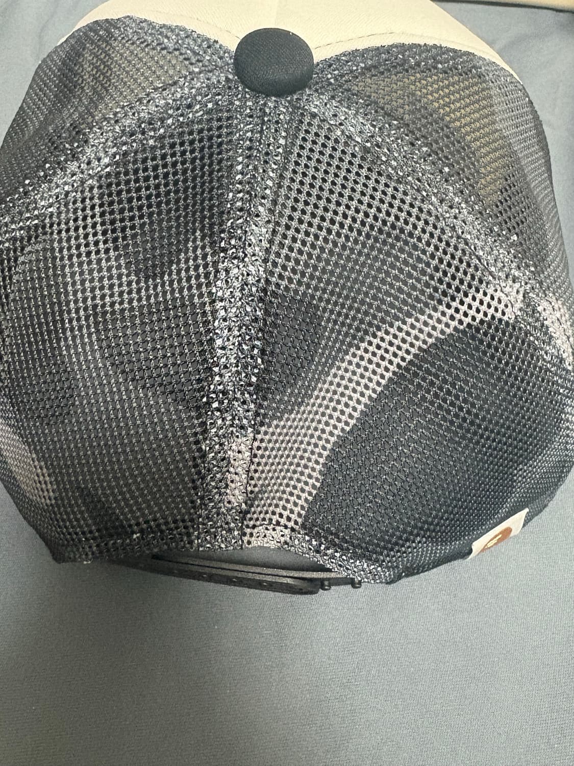 베이프 컬러 카모 제너럴 메쉬 캡 블랙 상품이미지4