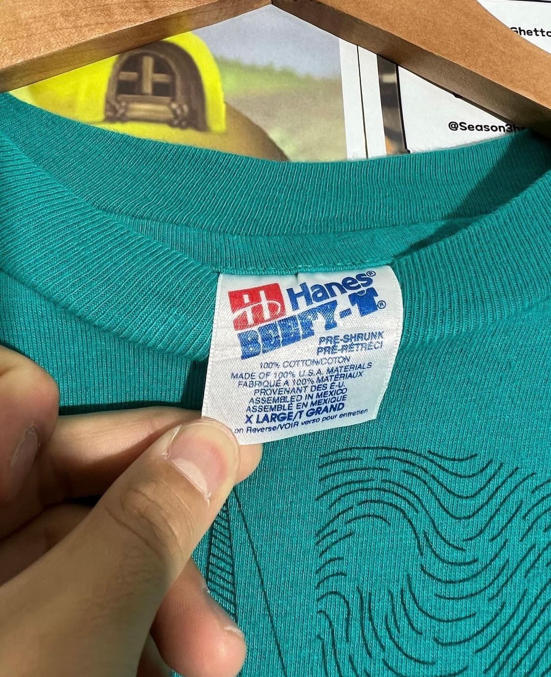 1991s Hanes Usa Longsleeve 상품이미지4