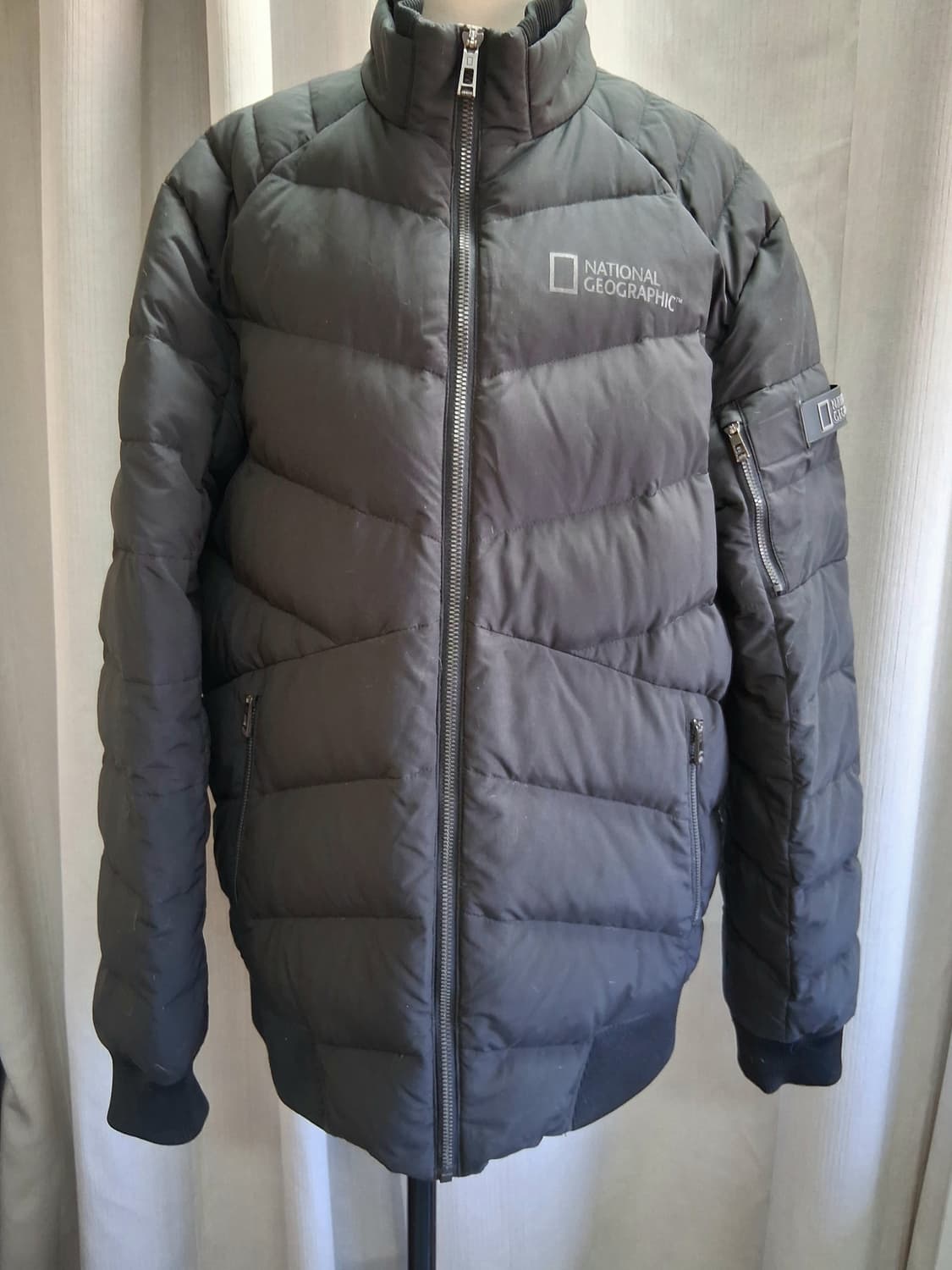 내셔널지오그래픽 공용 오리털 점퍼 100~105# 상품이미지1