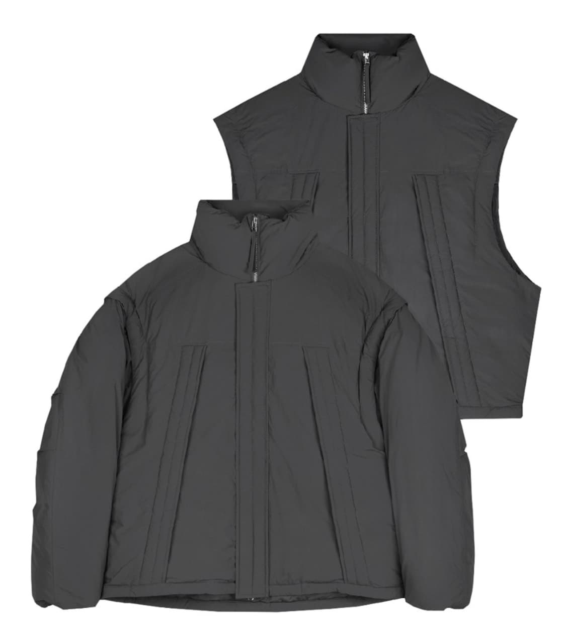 비슬로우 디테처블 몬스터 패딩 M사이즈 상품이미지1