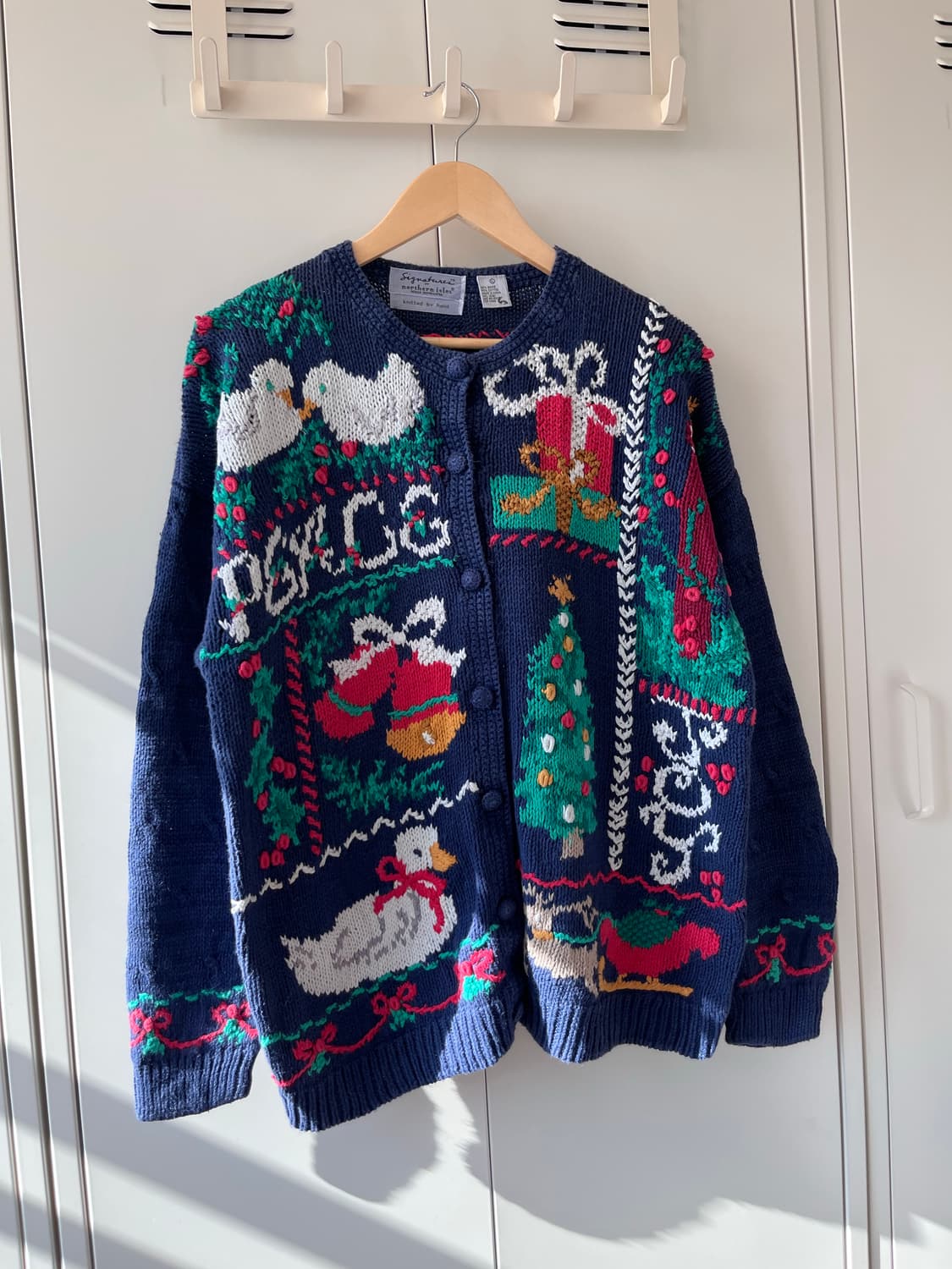Northern isles 크리스마스 핸드메이드 니트 가디건  상품이미지2