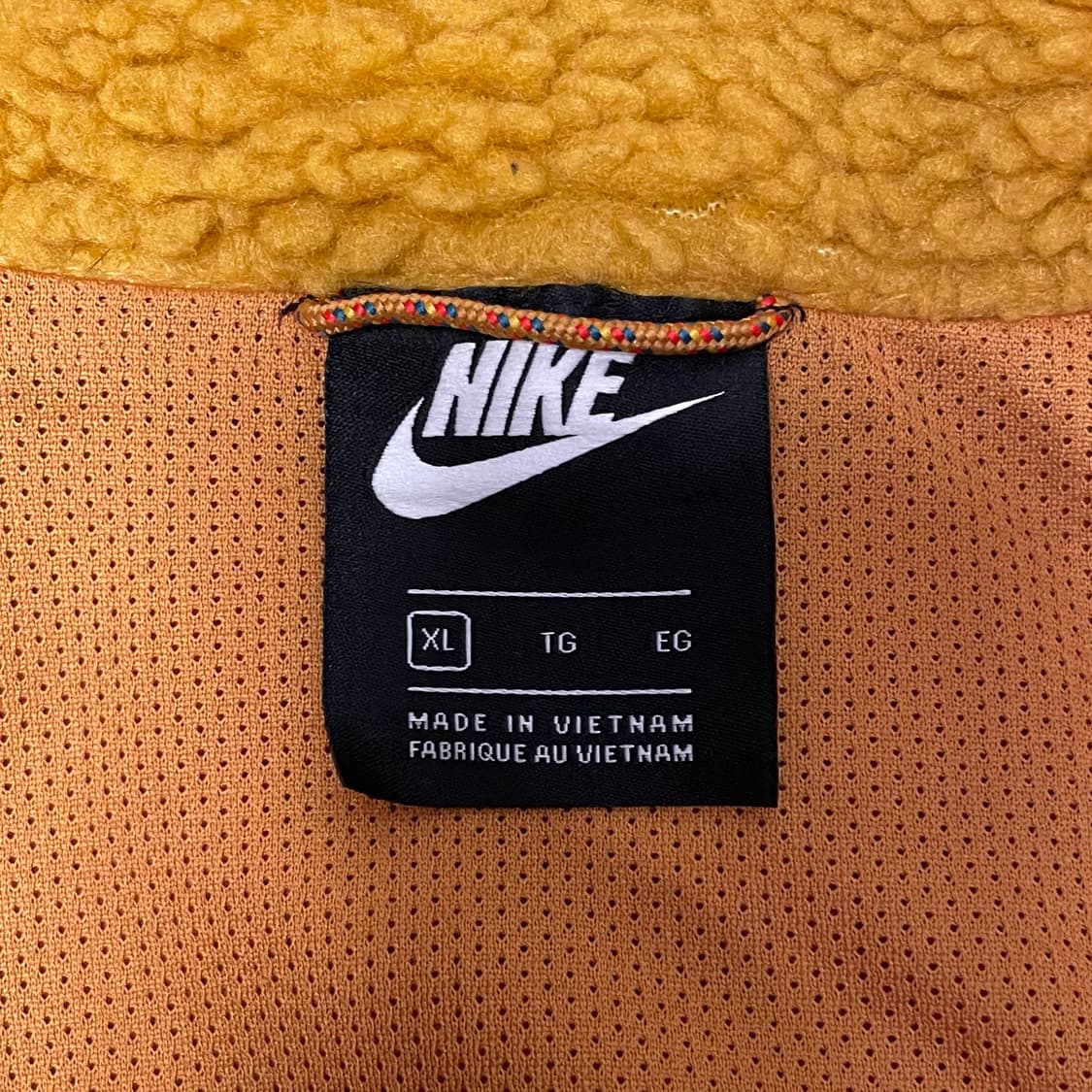 나이키 쉐르파 플리스 엘로우 베스트   상품이미지5