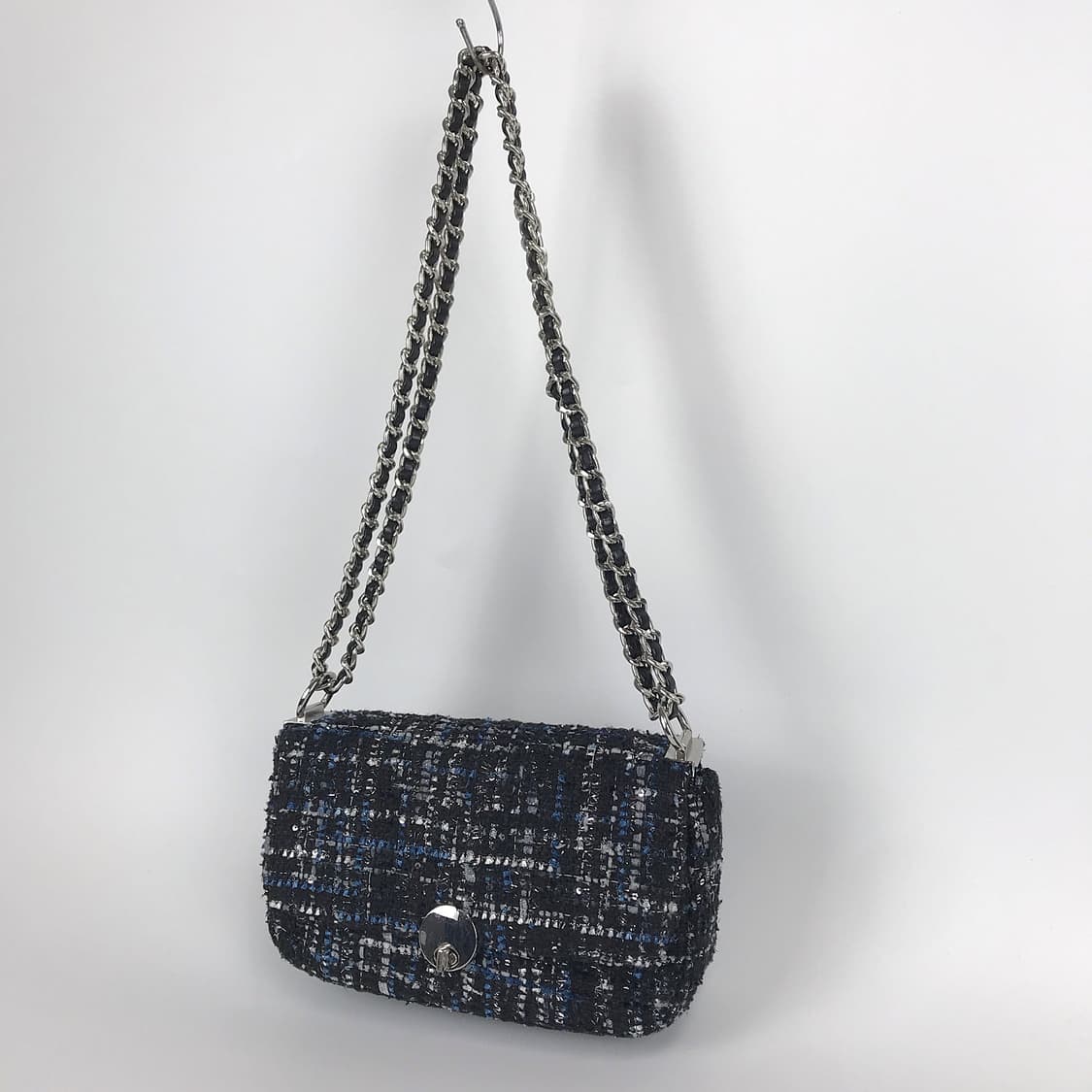 베네통 Benetton 트위드 체인백 여성 가방 상품이미지7