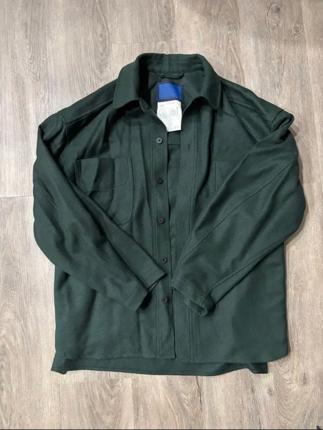 도큐먼트 잉글리시 울 셔팅 자켓 L사이즈 상품이미지1