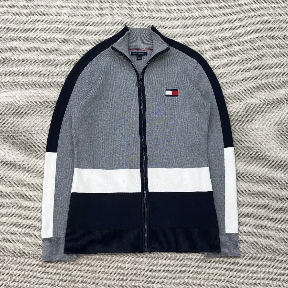 타미힐피거 니트집업 r3227 상품이미지1