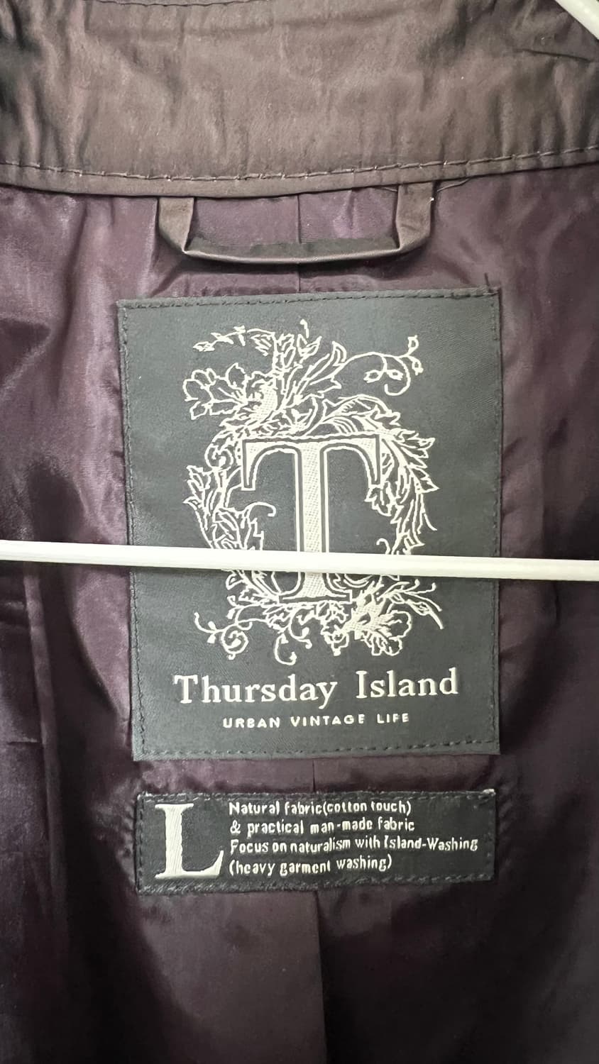 Thursday Island 트렌치 코트 L 상품이미지3