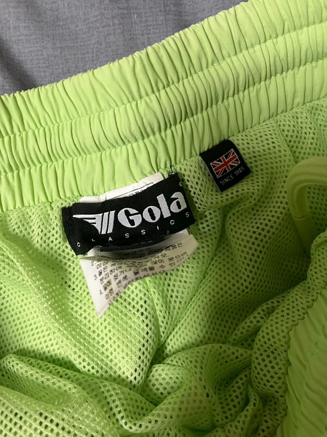 gola 형광 반바지 상품이미지2