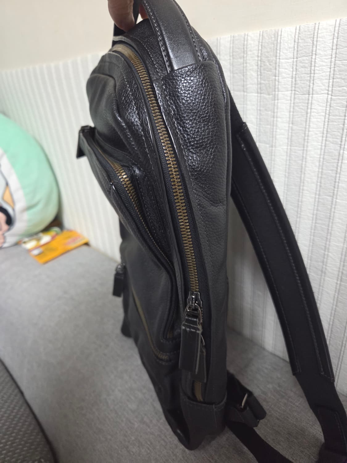 투미 TUMI 해리슨 원저 백팩 63009DP 남녀공용 가죽백팩 상품이미지4