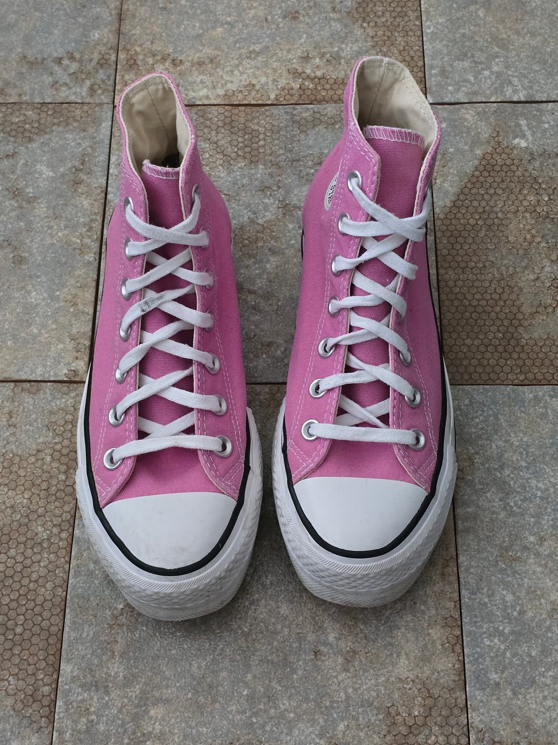 (230)컨버스 척테일러 올스타 리프트 핑크 하이 상품이미지1