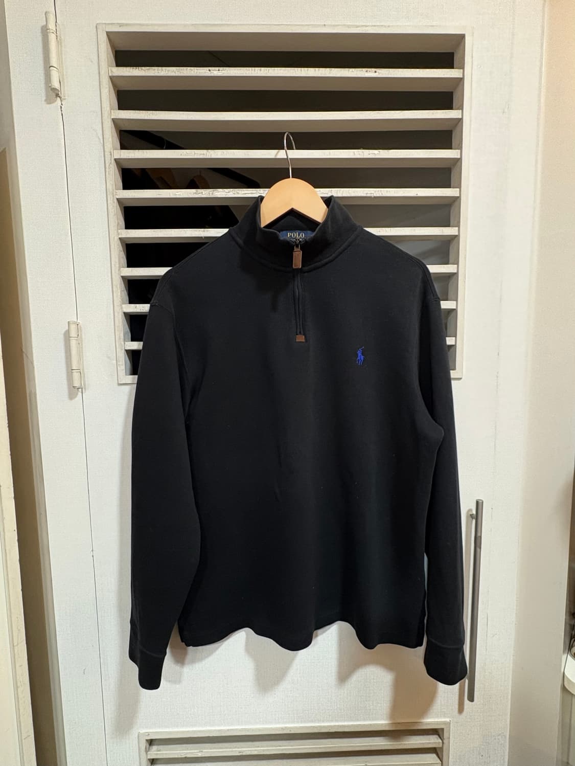 폴로코튼반집업티셔츠 상품이미지1