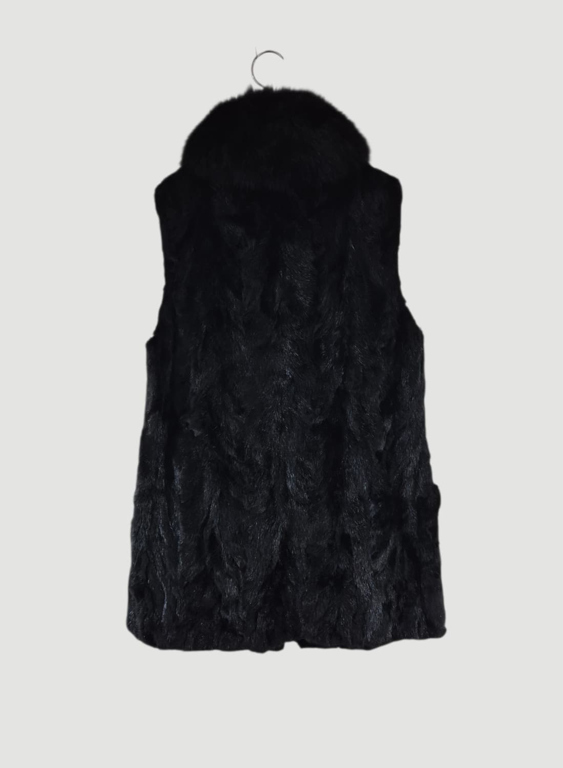 [55]WEILL 빈티지 y2k 밍크털 여우털 조끼 Women 상품이미지3