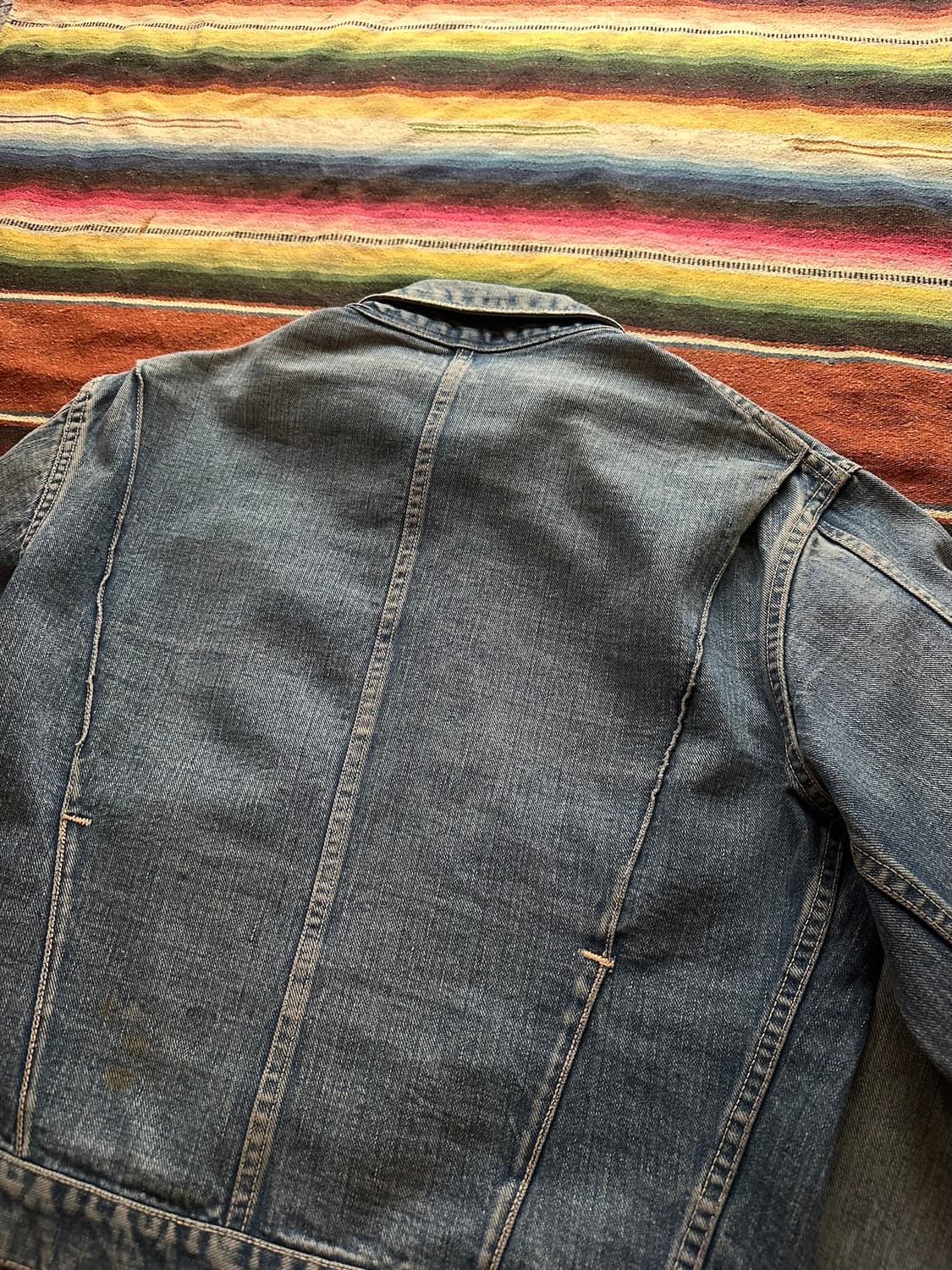 50s USA 빈티지 Made well 웨스턴 데님 자켓 상품이미지9