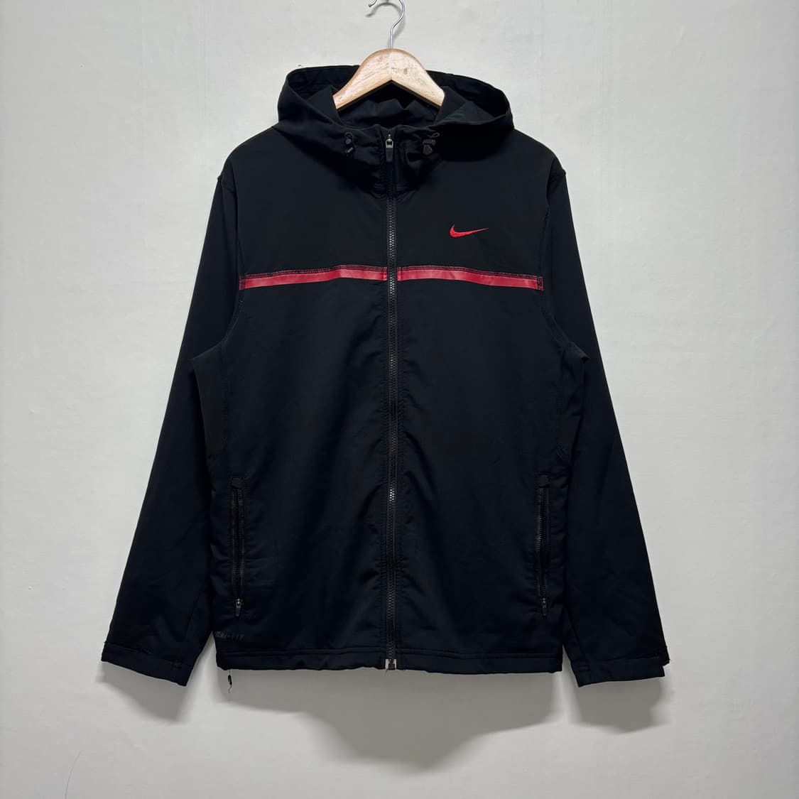 나이키 블랙 후디 바람막이 상품이미지1
