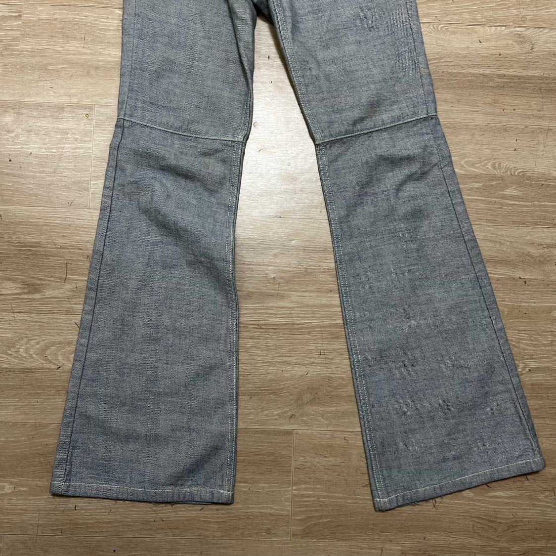 폴로 진스 여성 부츠컷 플레어 워싱 데님 청바지 [연청] 64-92 상품이미지3