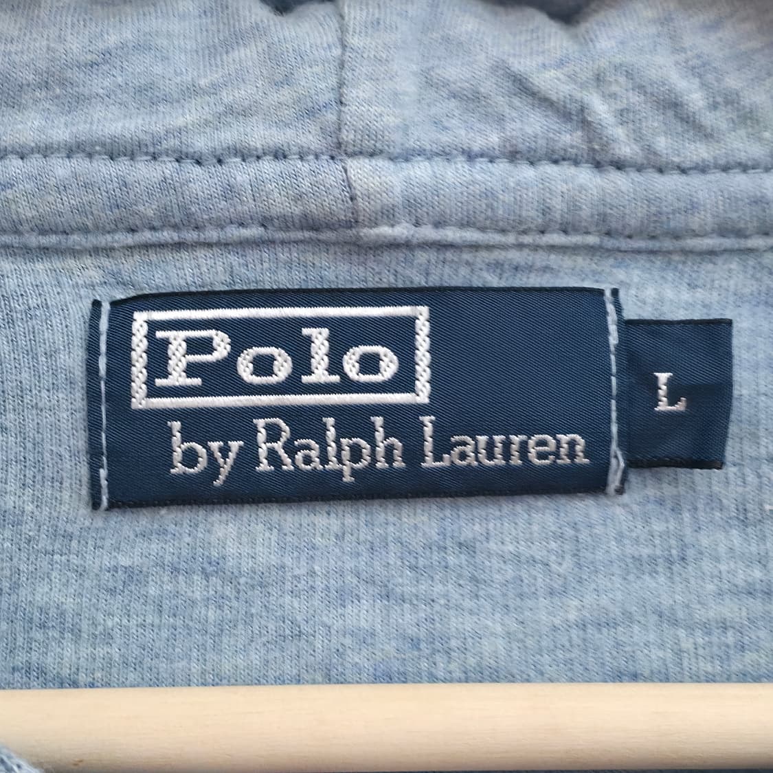 [L] 폴로 랄프로렌 스카이블루 후드집업 상품이미지5