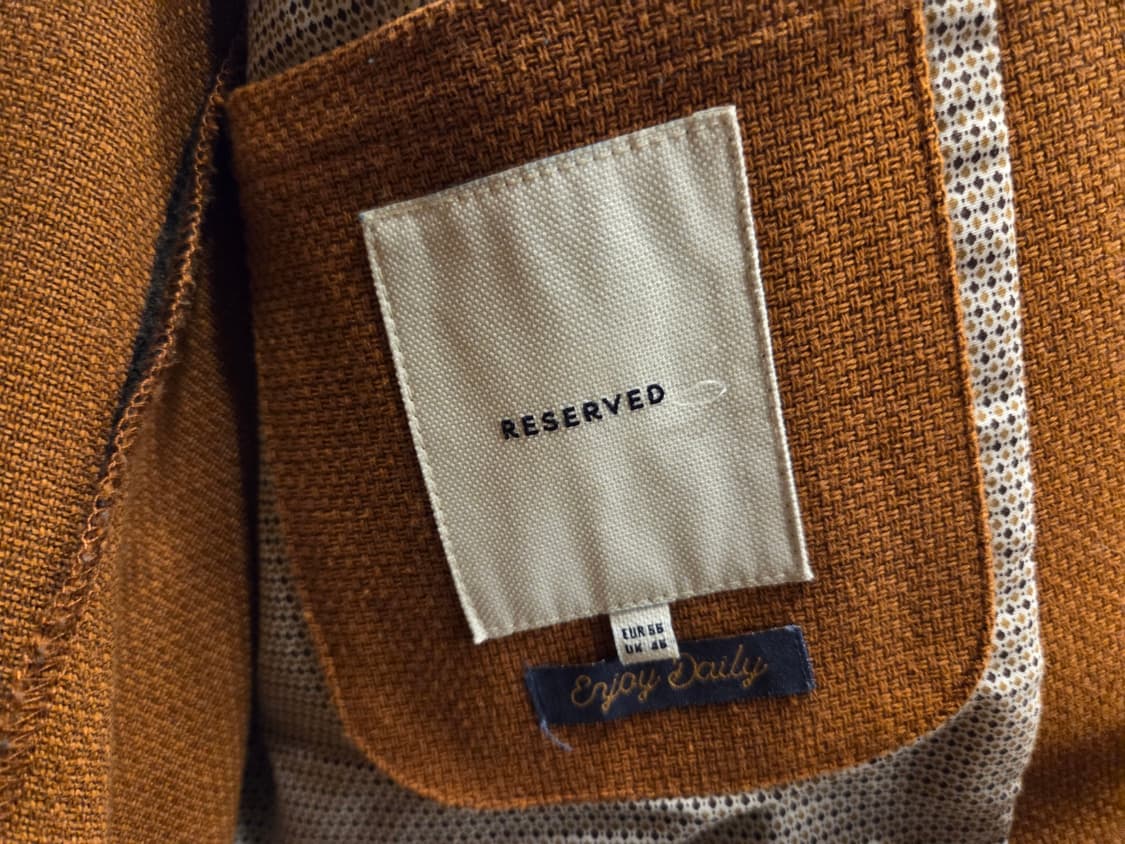 리저브드 저지패브릭 자켓 상품이미지5