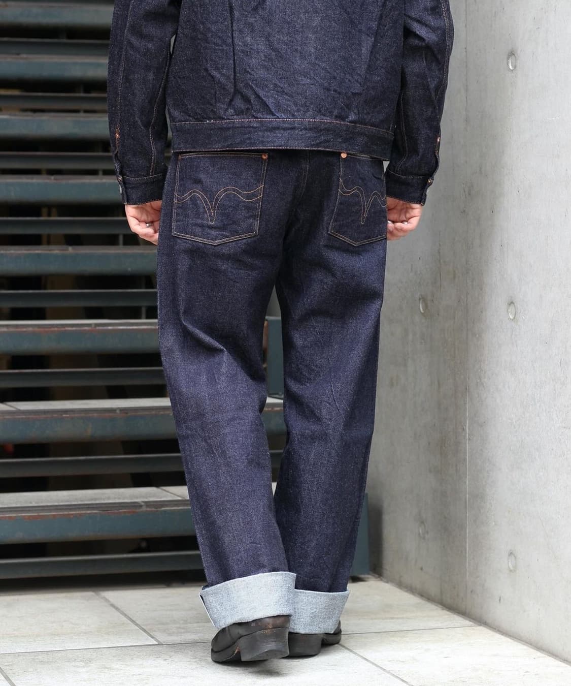 [32, 새상품]페로우즈 PHERROW'S  500SW 원워시 데님팬츠 상품이미지3