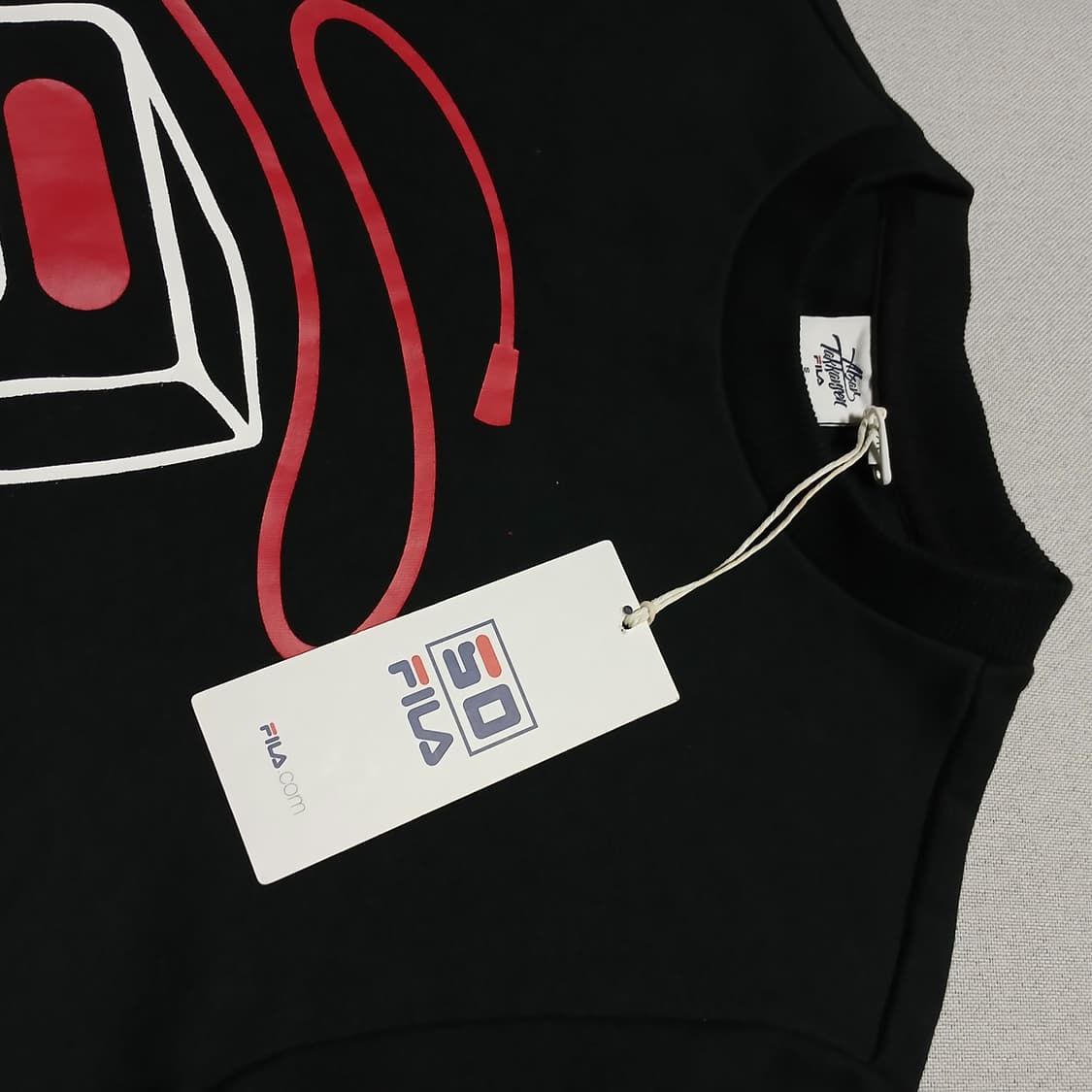 택붙은 우왁굳 우왁굳즈 휠라 스웻셔츠 맨투맨 한정판 상품이미지2