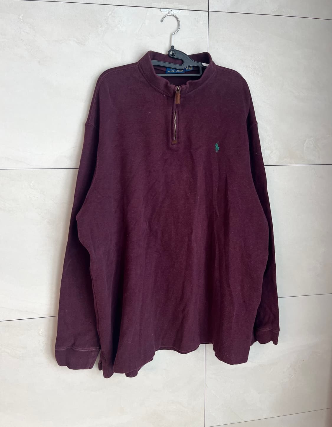 (2XL) 폴로 랄프로렌 빅 사이즈 니트 버건디  상품이미지2