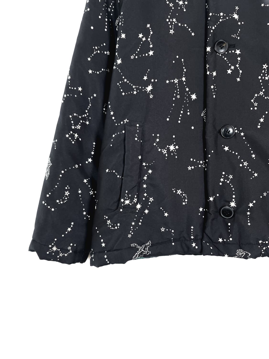 빈티지 별자리 숏 패딩 상품이미지3