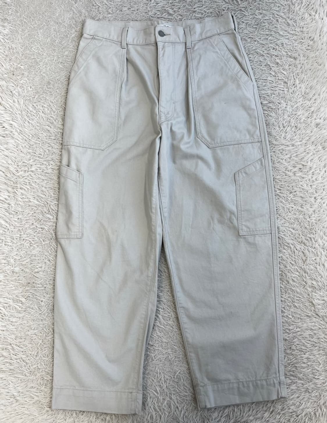 유니클로 와이드 베이커 팬츠/#3257 상품이미지1