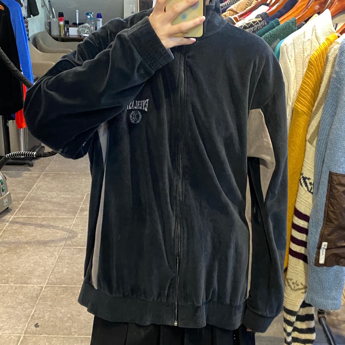 [NO.9] EVERLAST 벨벳 져지 상품이미지2