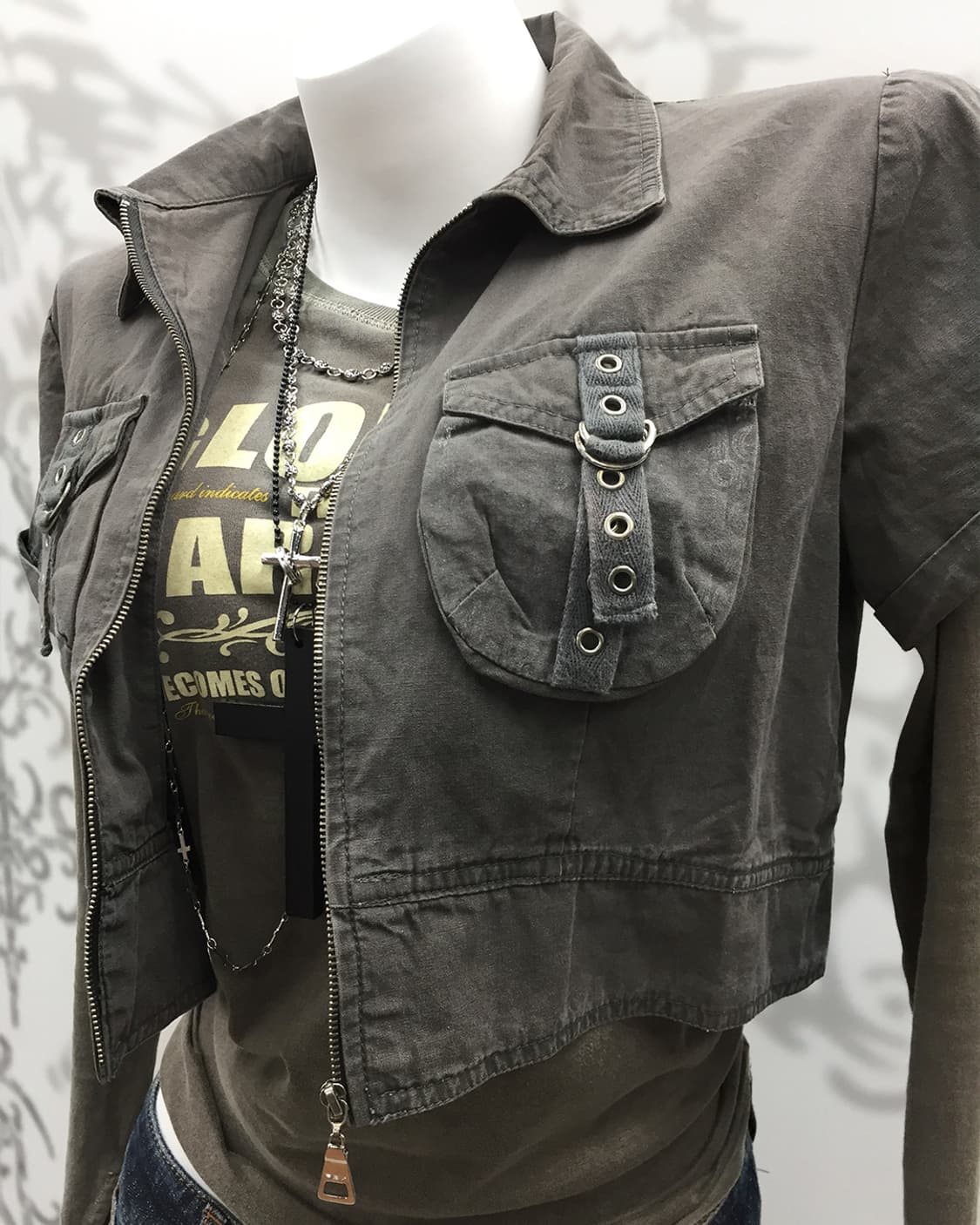 Grunge short jacket 상품이미지3