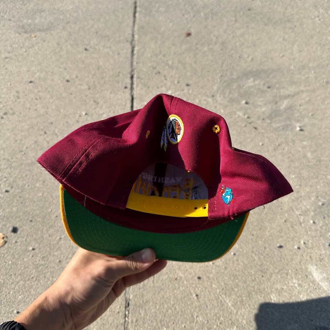 vintage 90's nfl washington redskins cap 상품이미지2