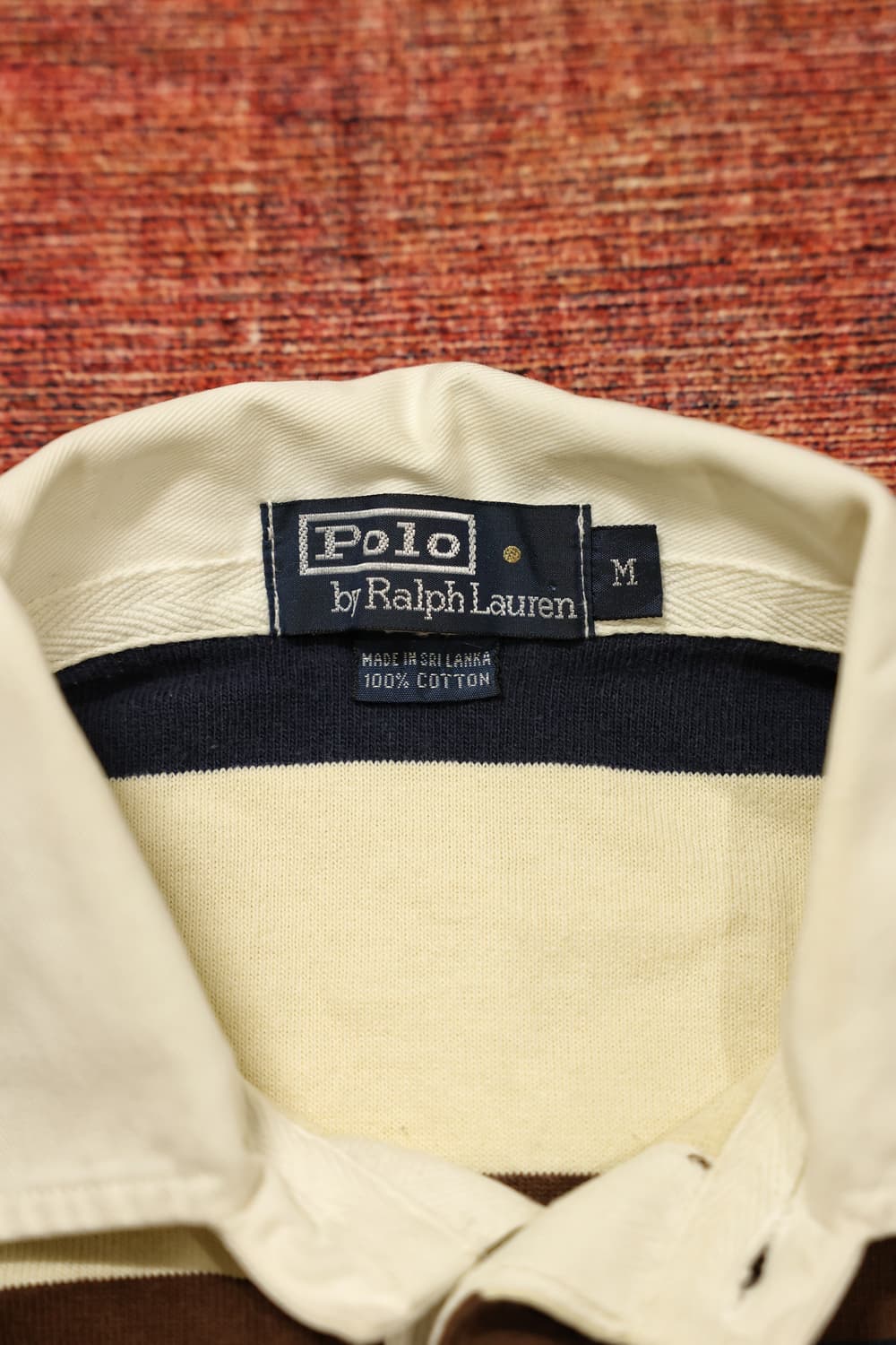 90~00s 빈티지 폴로 스트라이프 럭비티 판매 상품이미지6