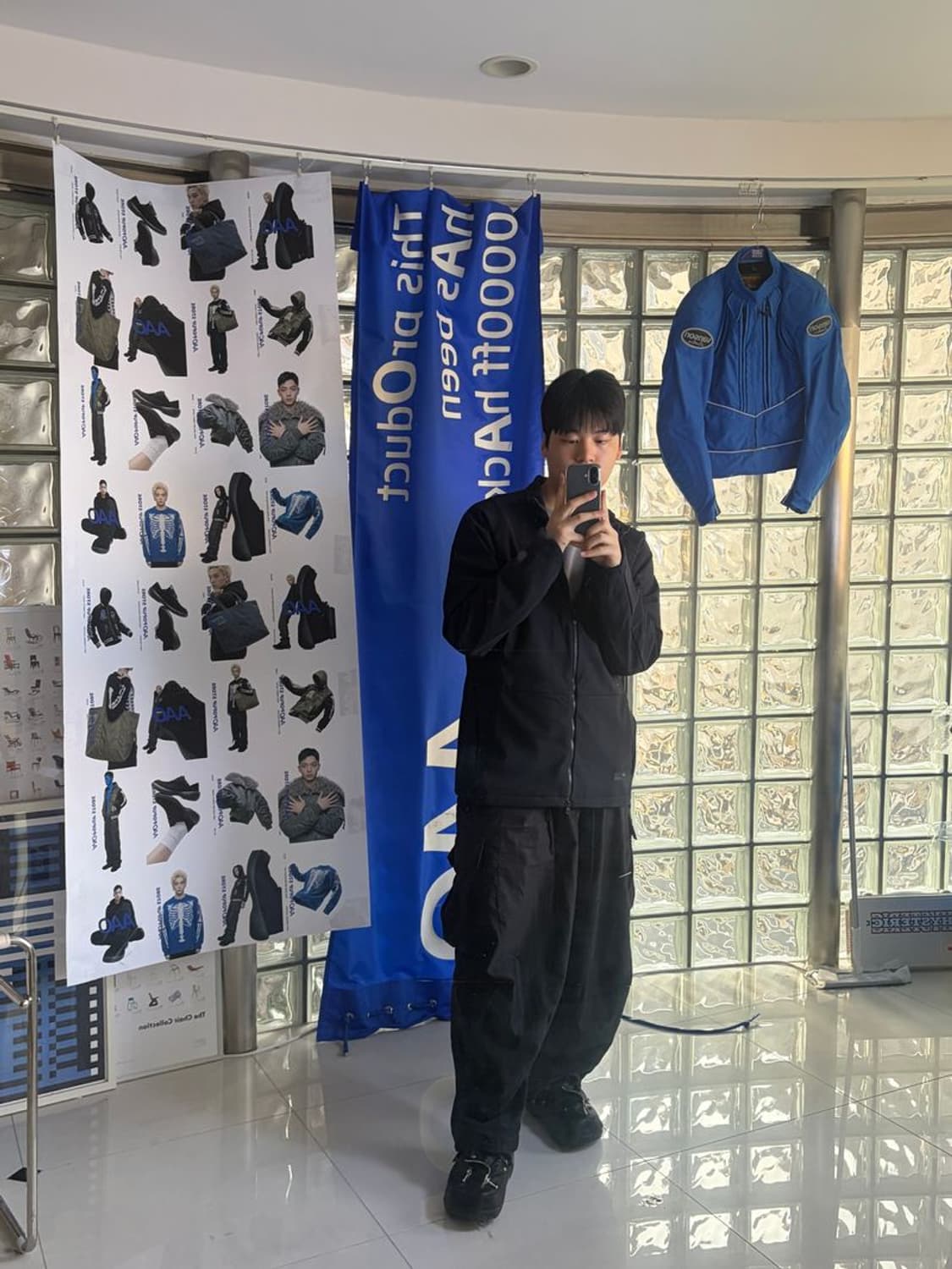 SKULL THERMO WIND JACKET FOA406946 상품이미지1