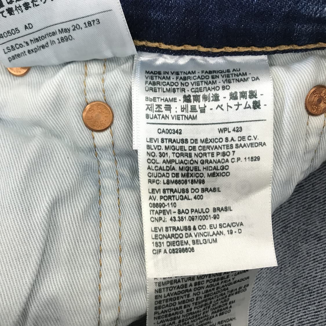 리바이스 프리미엄빅E탭 502 청바지 [30x32] 상품이미지6