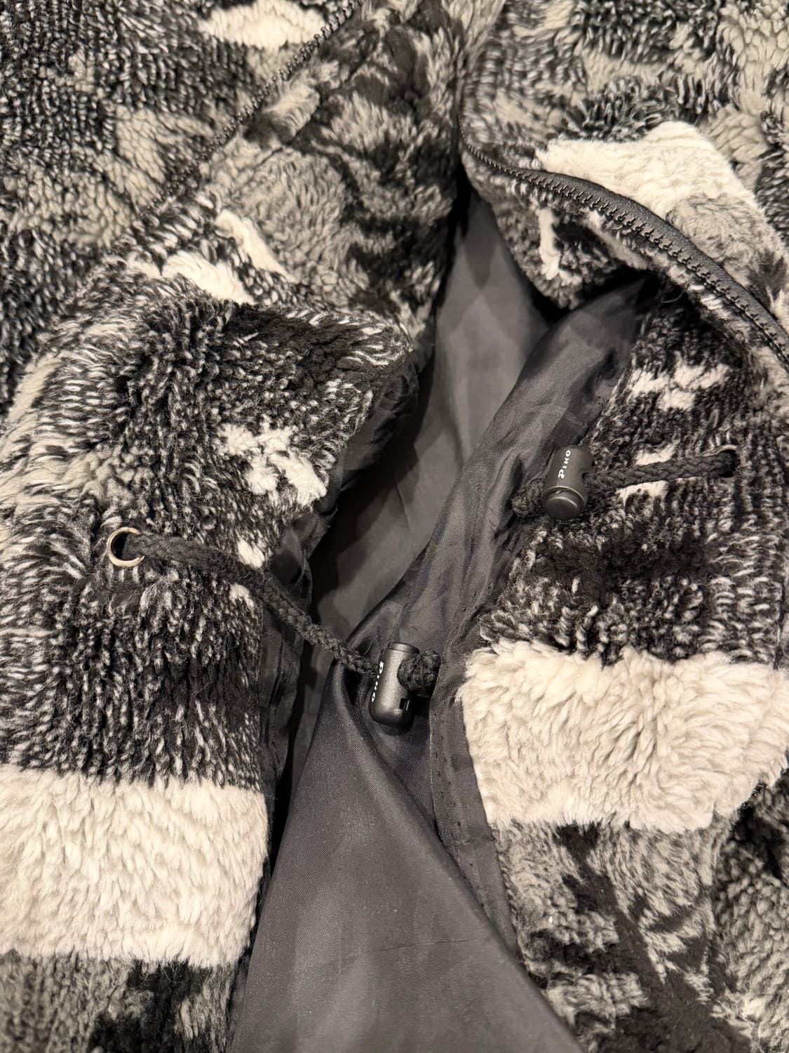 Piko 피코 빈티지 에스닉 플리스 집업 파카 상품이미지9