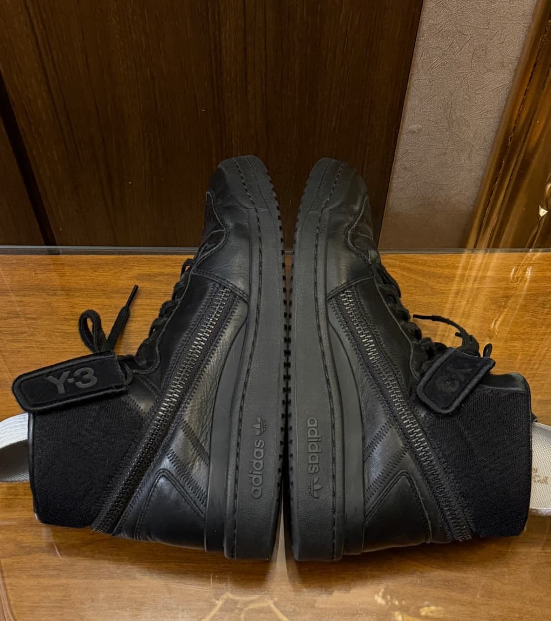 Y-3 아디다스 하이탑 275 블랙 상품이미지3