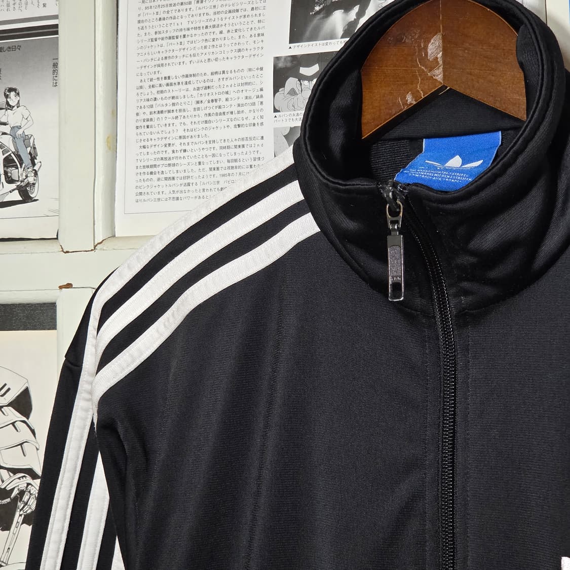 아디다스 검흰 파이어버드 져지 트랙탑 상품이미지3