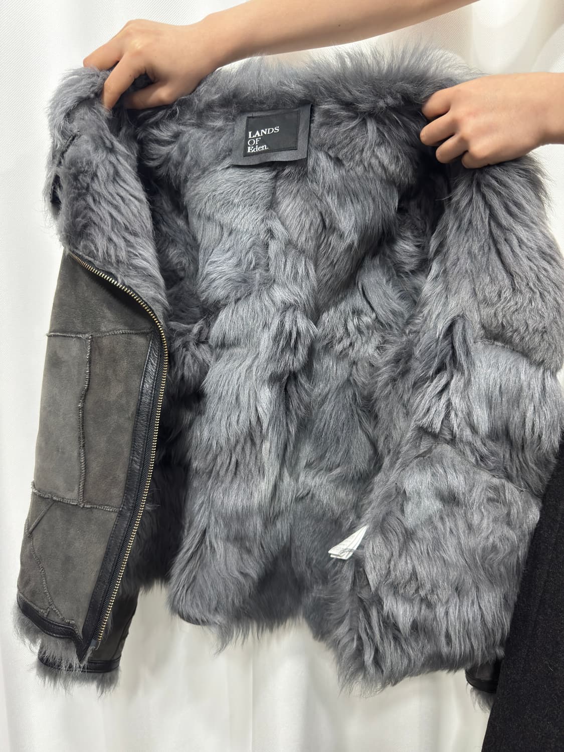 lands of eden gray jacket 상품이미지6