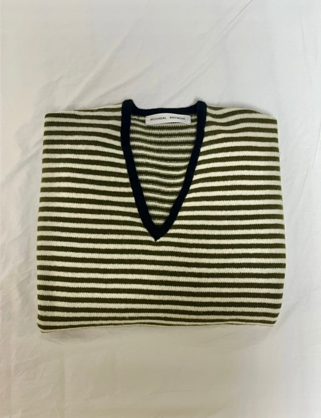 문달 리스카 니트 카키 M 상품이미지2