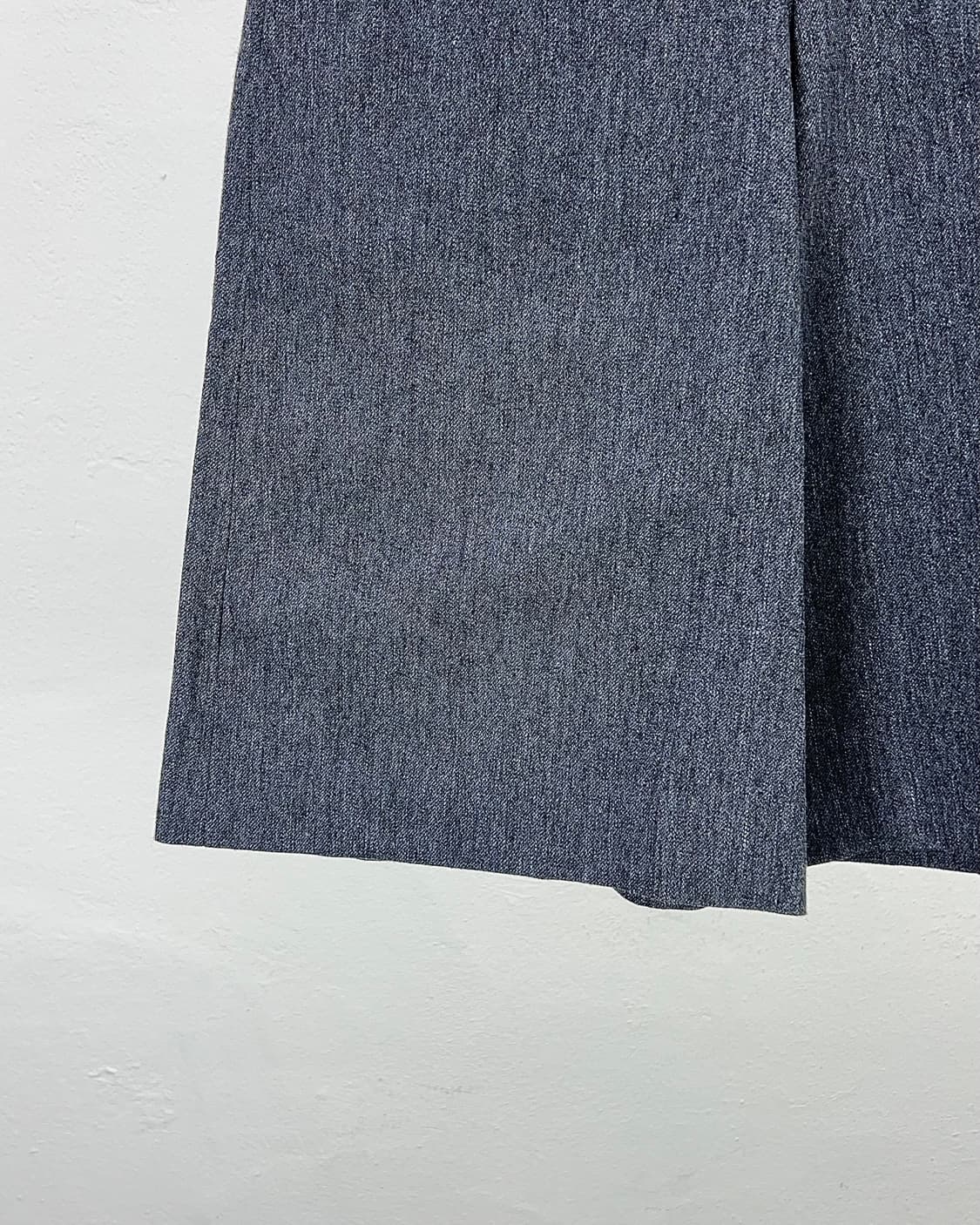 준지 차콜 네프 헤링본 가우초 쇼츠 상품이미지4