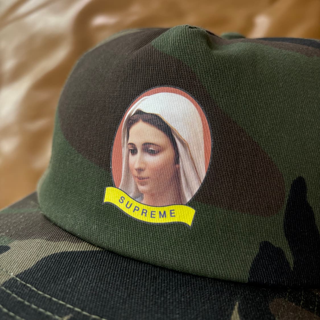 슈프림 5패널 볼캡 모자 마리아 우드랜드 카모 상품이미지8