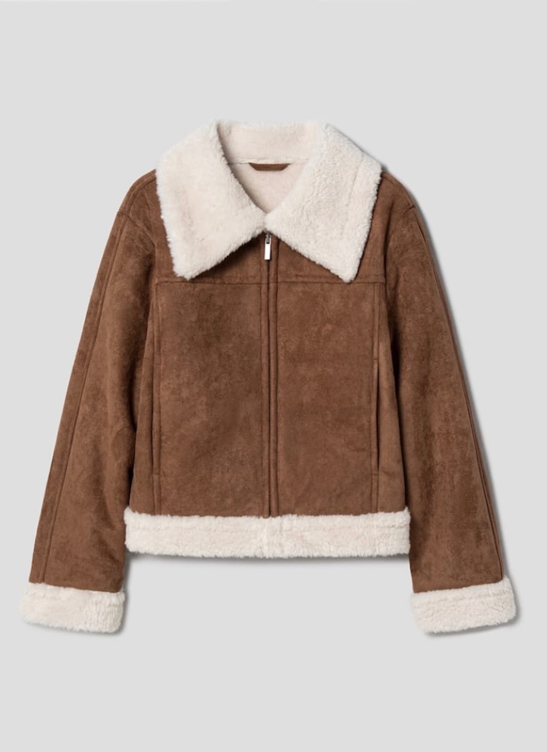 에잇세컨즈 숏 무스탕 M 상품이미지2