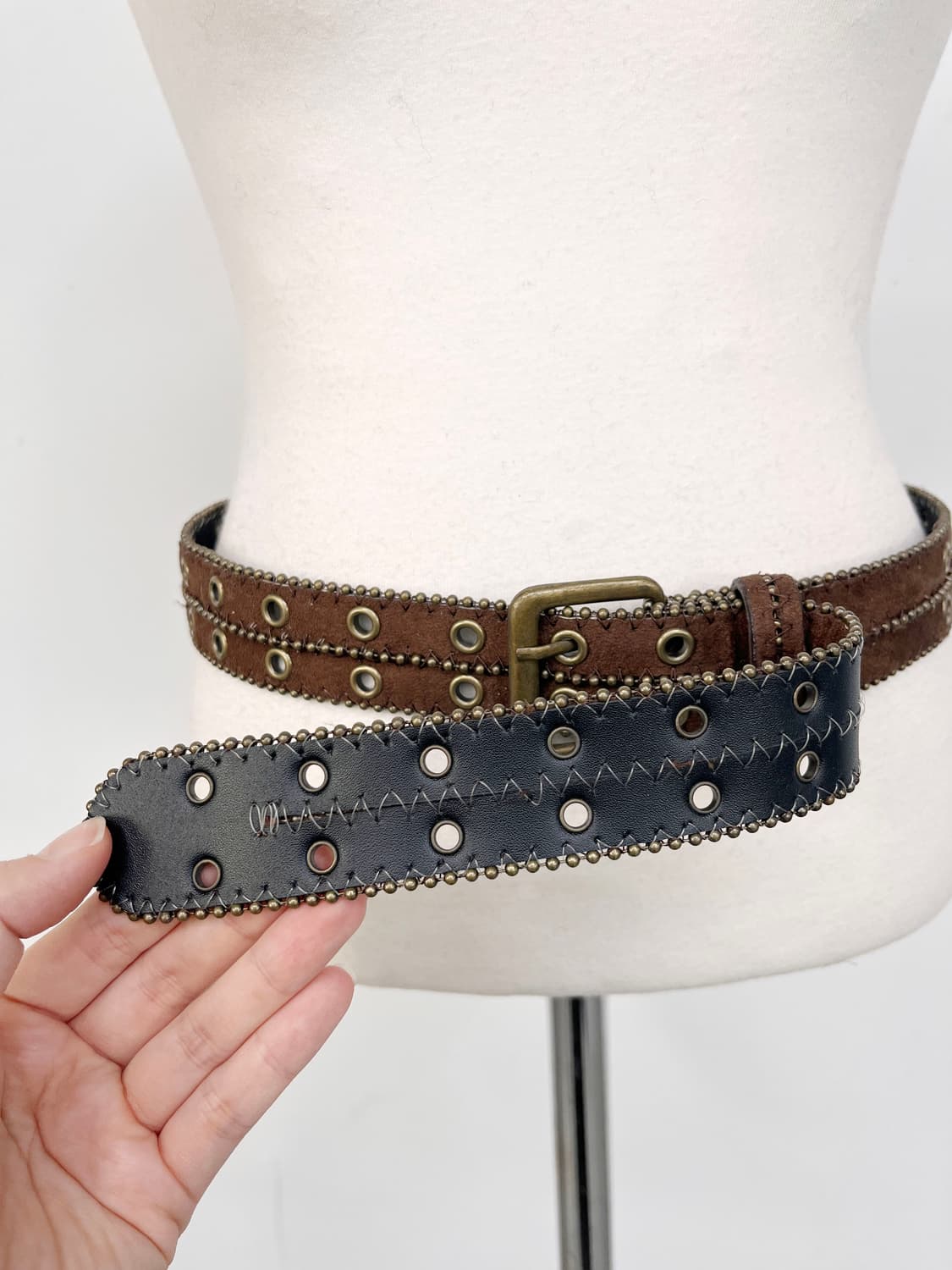 빈티지 레더 벨트 상품이미지8