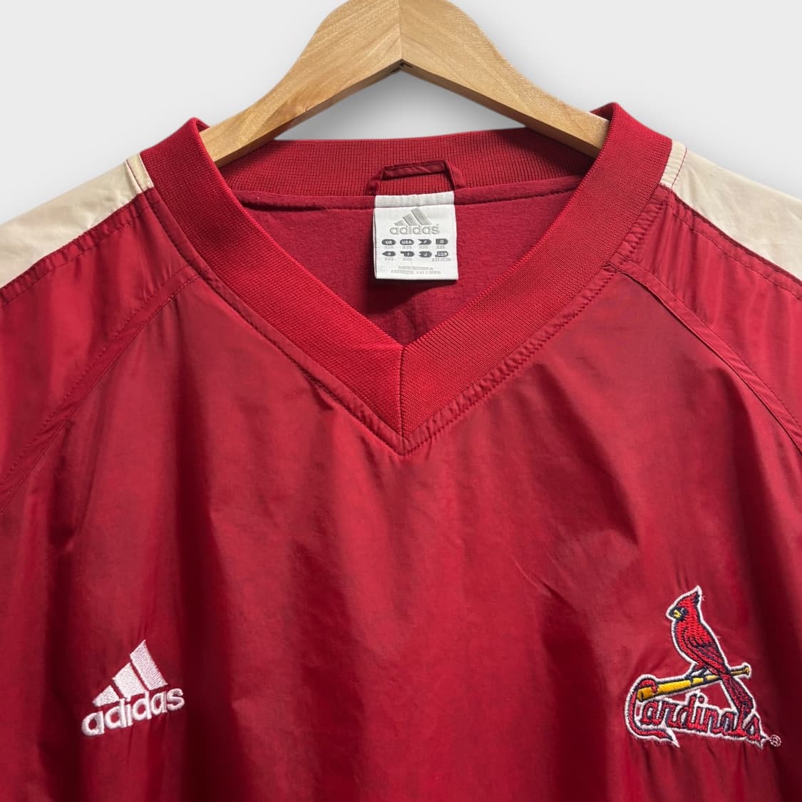 아디다스 세인트루이스 카디널스 바람막이 2XL 상품이미지3
