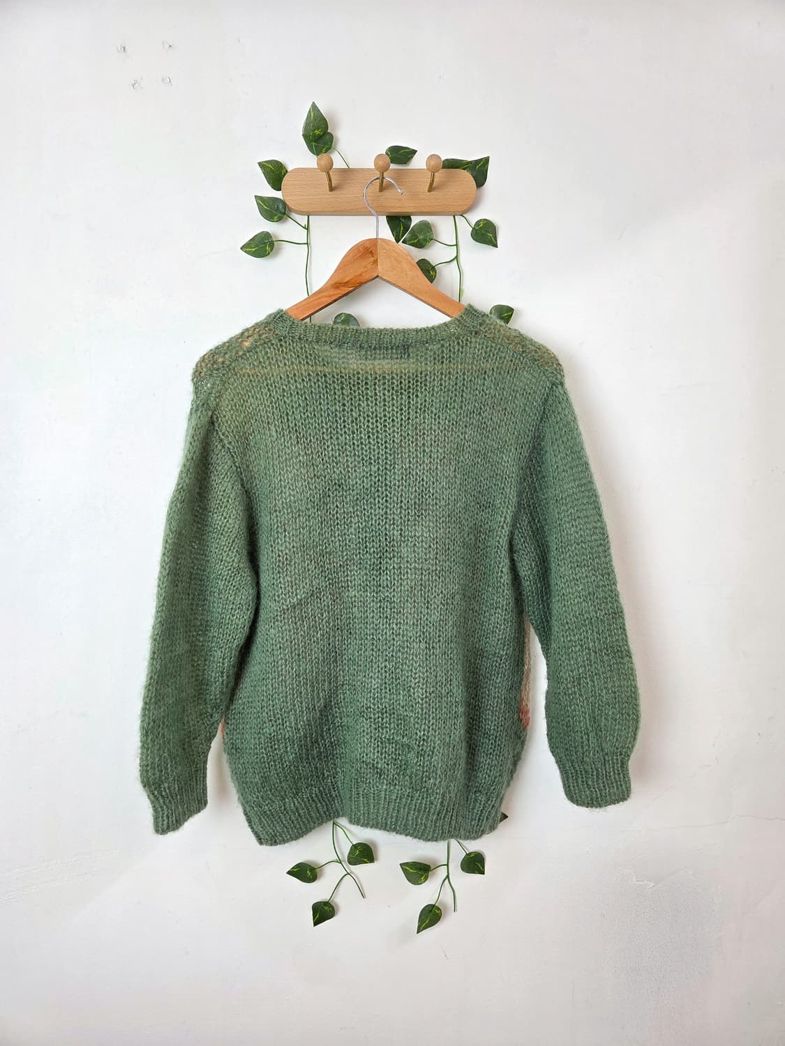 그리너리 패턴 가디건 상품이미지6