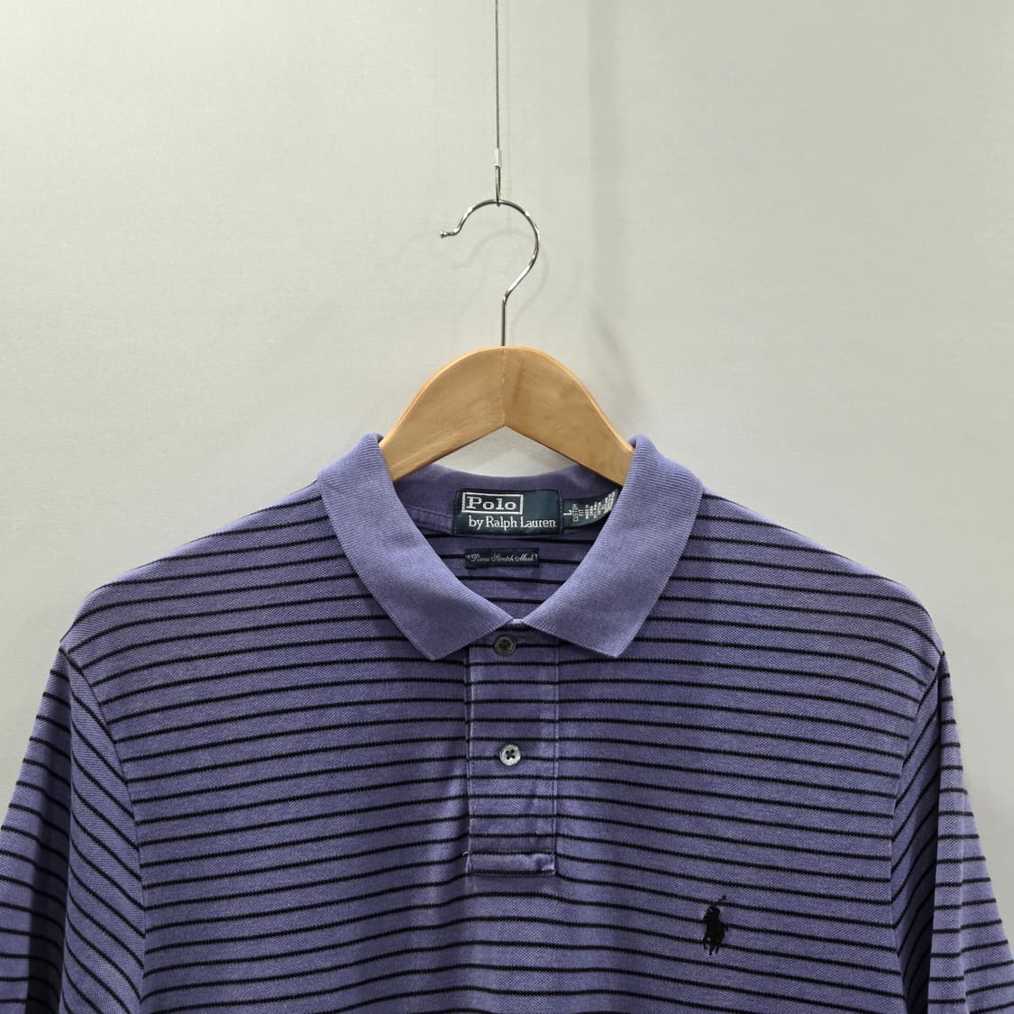 폴로랄프로렌 매쉬 스트라이프 카라티 L 상품이미지2