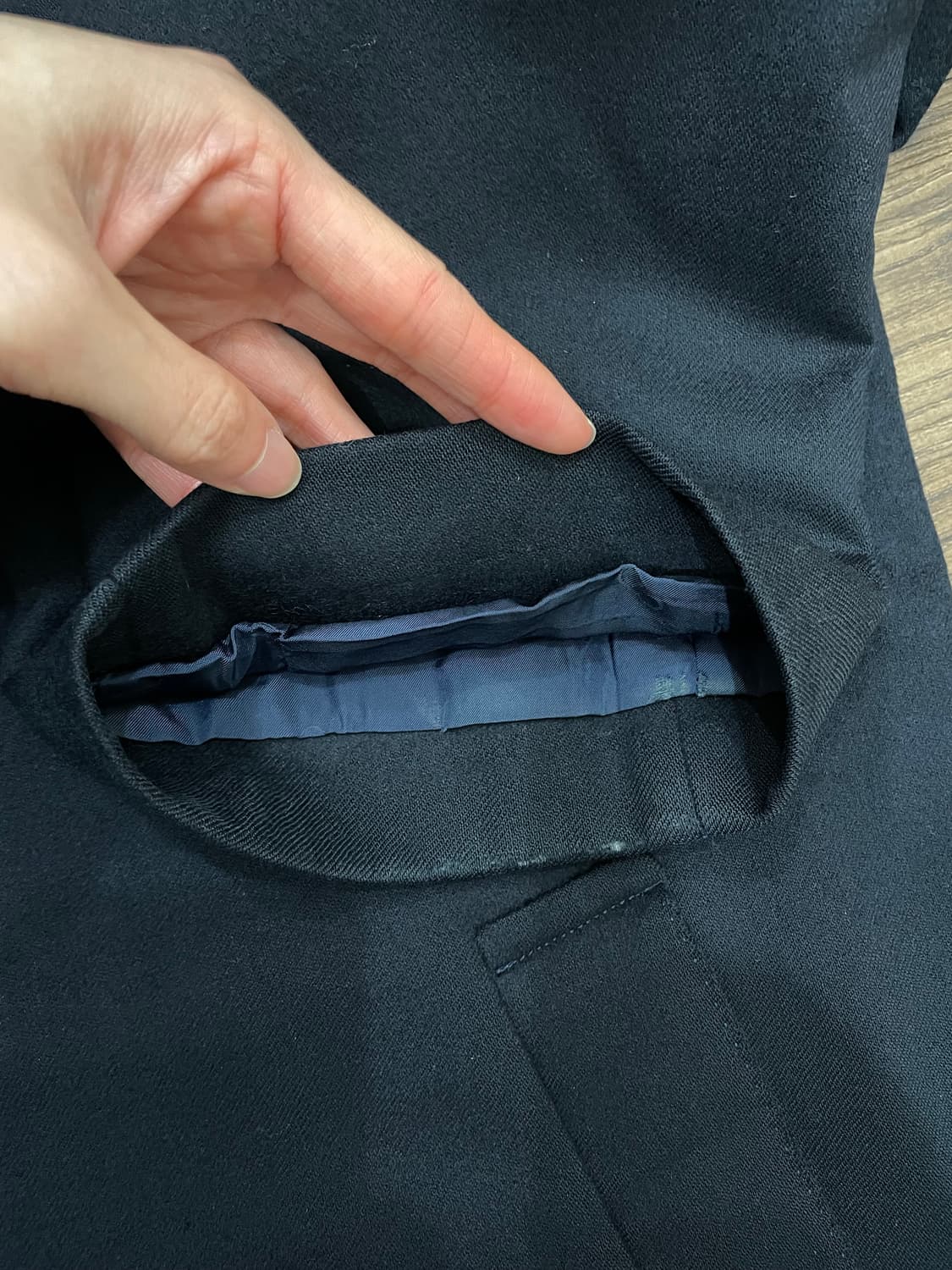 크리스찬디올 90s 재팬 발마칸 캐시미어 100% 롱코트 상품이미지7