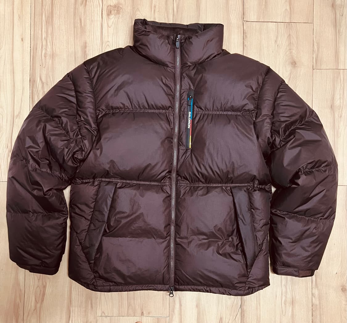 Salomon 살로몬 컨투어 다운 자켓 초콜렛 / L 상품이미지7