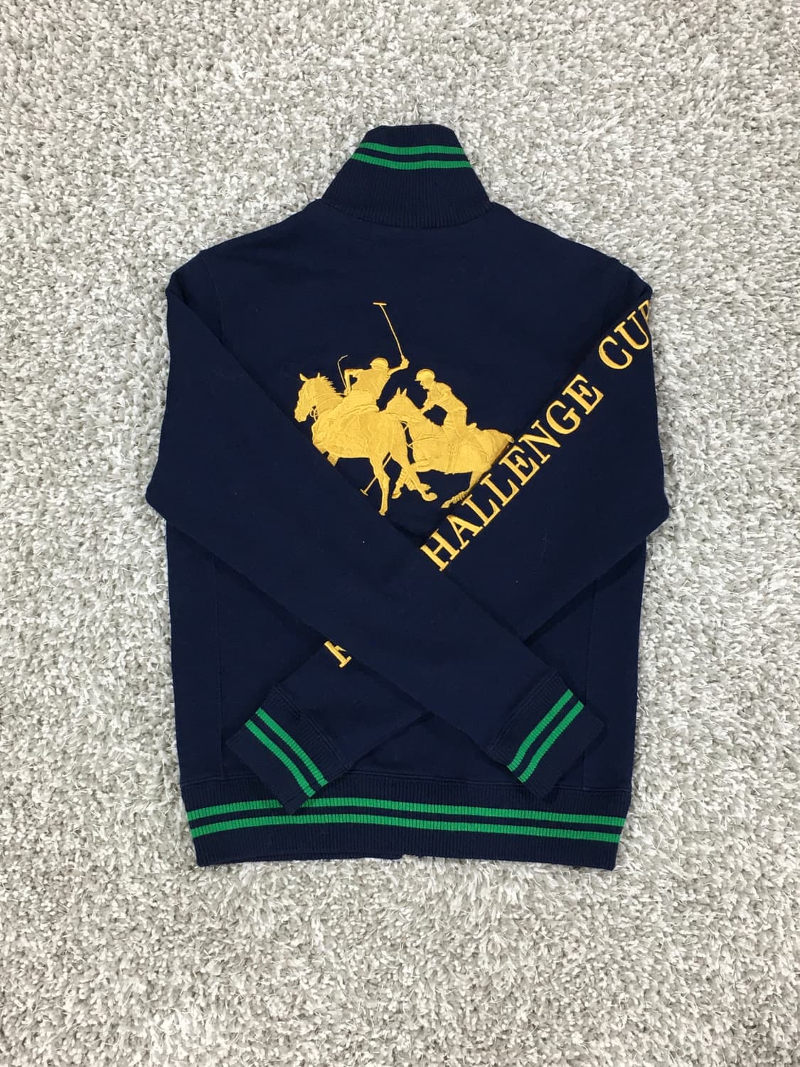 폴로 랄프로렌 네이비 로고 집업 상품이미지3