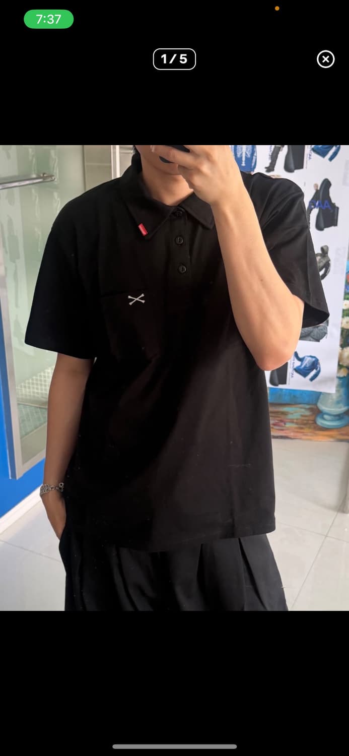 nvps-809 cross bone polo tee # E El 상품이미지1