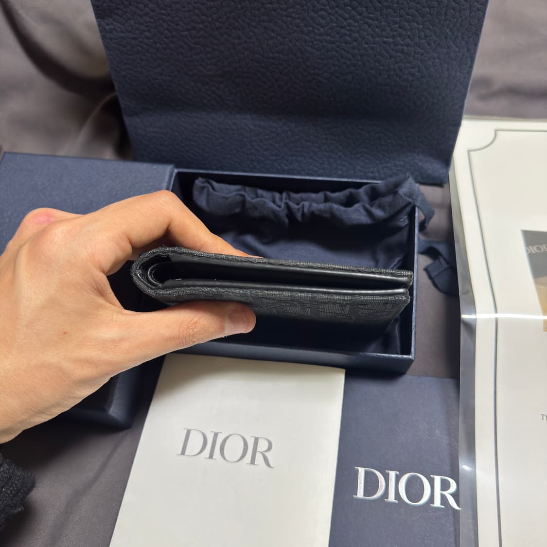 [풀박스] 디올 오블리크 반지갑 상품이미지5