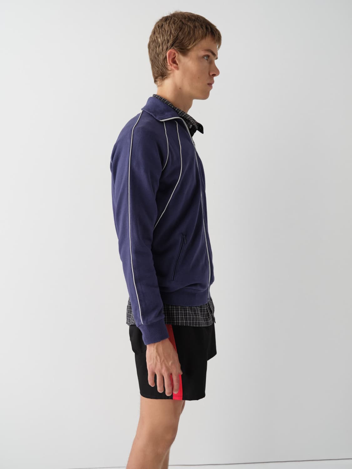 [M,L,XL]기마구아스 Galan 트랙 자켓/네이비 상품이미지2